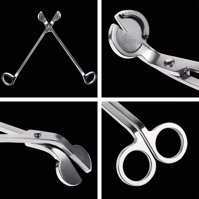 Yoodelife Candle Wick Trimmer, Polished Stainless Steel Wick Clipper Cutter - Reaches Deep Into Candles to Cut Spent Wicks, Allow Cleaner Burn and Prevent Soot Buildup - Image 5